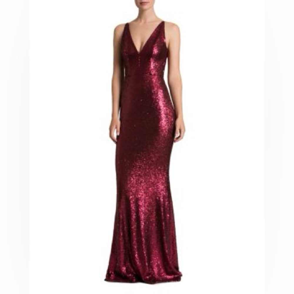Dress the Population Sequin Gown